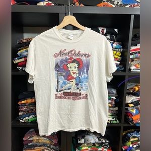 Y2K Betty Boop T Shirt M New Orleans